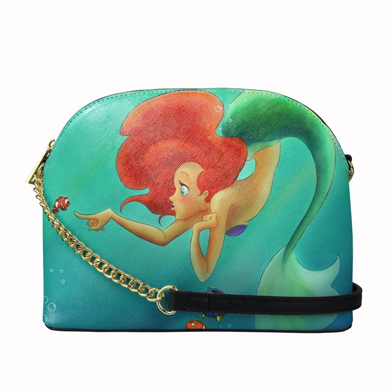 Little Mermaid Print Mini Purse Kids Square Shoulder Bag Pu Handbag With Chain Handle
Little Mermaid Print Mini Purse Kids Square Shoulder Bag Pu Handbag With Chain Handle