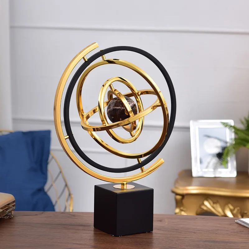Luxury Home Interior creativity Metal Modern circular ring Earth Studio Interior decoration art home decoration, Golden
Luxury Home Interior creativity Metal Modern circular ring Earth Studio Interior decoration art home decoration, Golden