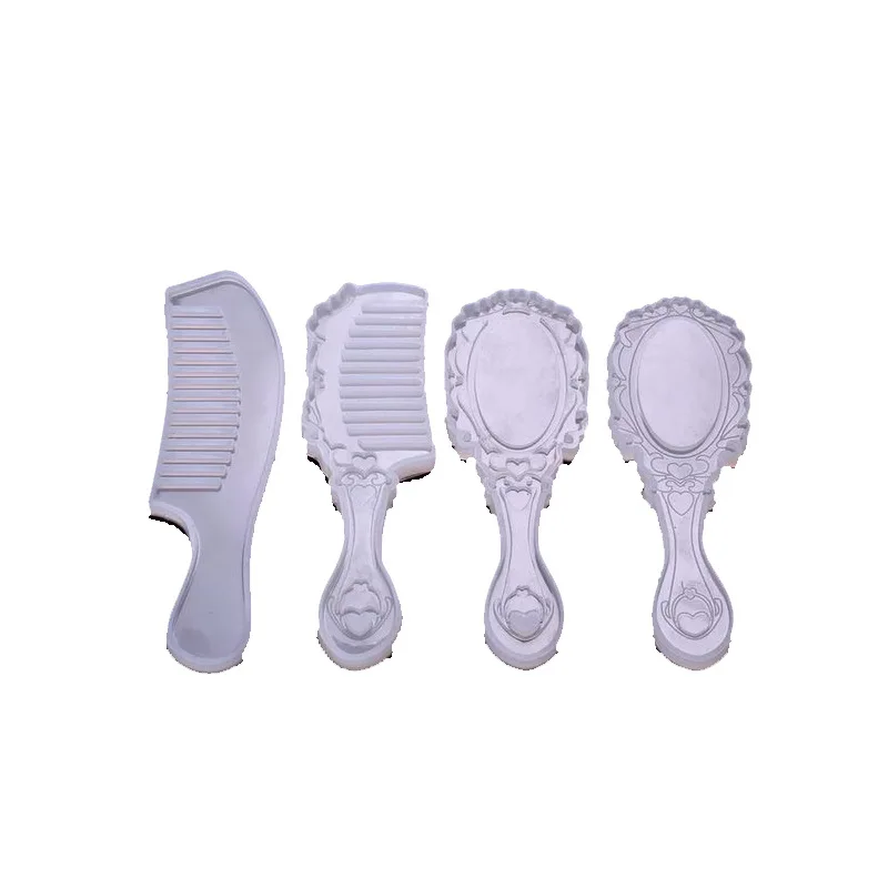 Hot Selling Epoxy Resin DIY Craft Comb & Mirror Handle Shiny Silicone Keychain Mold Handmade Gift Present For Friends, Customized colors
Hot Selling Epoxy Resin DIY Craft Comb & Mirror Handle Shiny Silicone Keychain Mold Handmade Gift Present For Friends, Customized colors