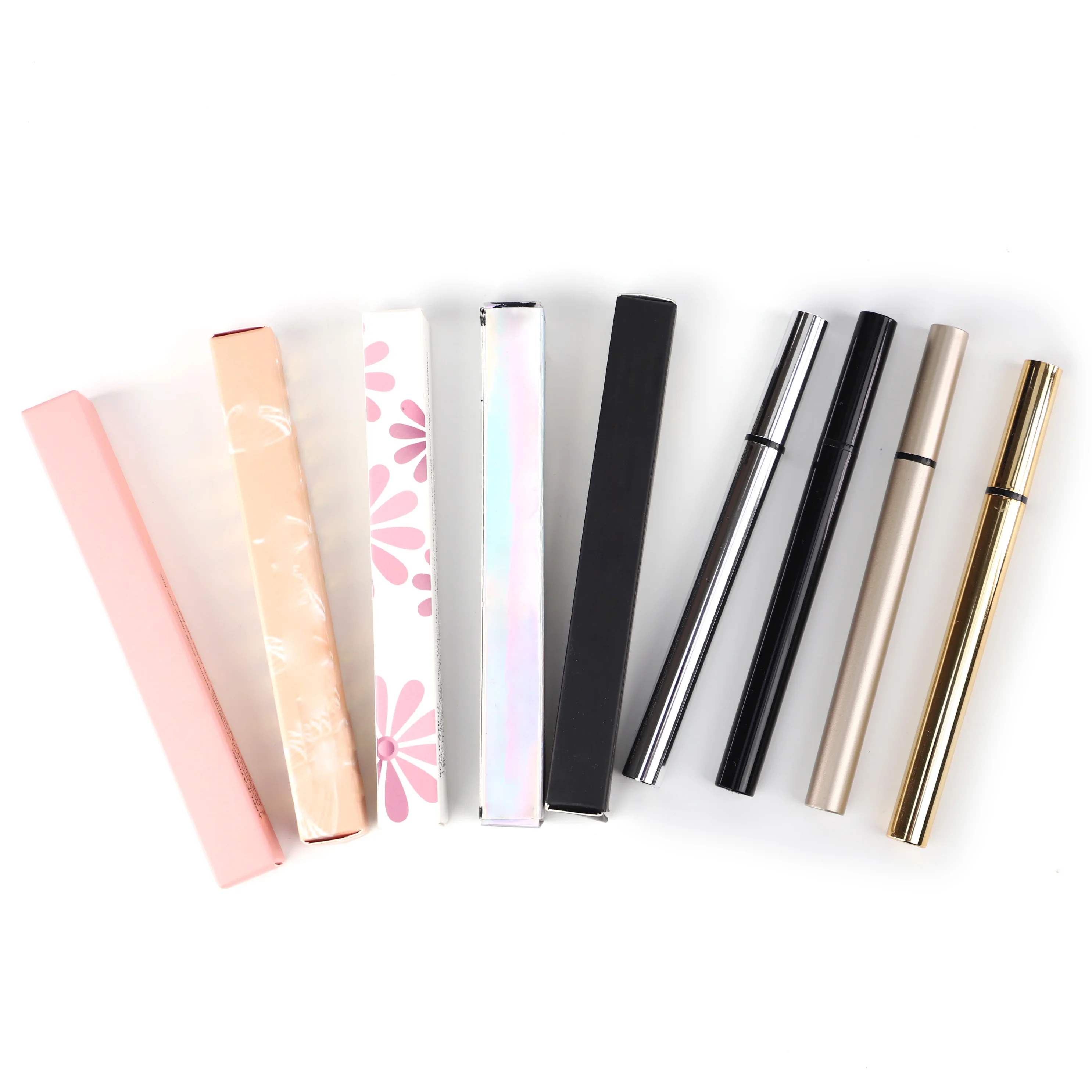 colored popular waterproof magic tube eyeliner glue pen with cusotm packaging, Black brown transparent
colored popular waterproof magic tube eyeliner glue pen with cusotm packaging, Black brown transparent