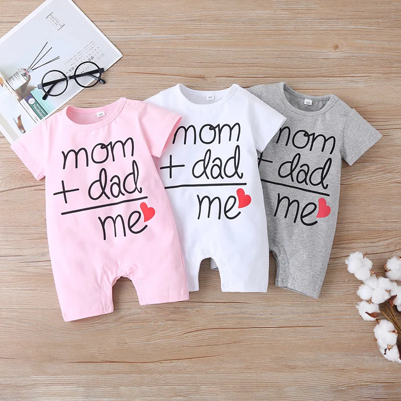 Summer short sleeve romper for newborn baby jumpsuit romper newborn baby clothes romper baby, Pink, white, light gray 
Summer short sleeve romper for newborn baby jumpsuit romper newborn baby clothes romper baby, Pink, white, light gray