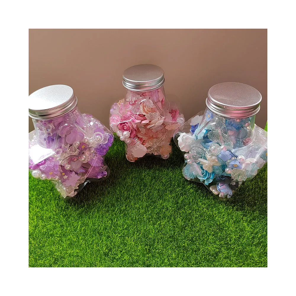 Mix Butterfly Rose Flower Bowknot Heart Flat Back Resin Cabochons In 500ml Five-Pointed Star Plastic Jar Bottle
Mix Butterfly Rose Flower Bowknot Heart Flat Back Resin Cabochons In 500ml Five-Pointed Star Plastic Jar Bottle