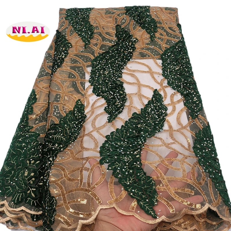 Wholesale Emerald Green Turkey French Wedding Polyester Glitter Shining Embroidery Mesh Tulle Sequins Lace Fabric for Garment
Wholesale Emerald Green Turkey French Wedding Polyester Glitter Shining Embroidery Mesh Tulle Sequins Lace Fabric for Garment