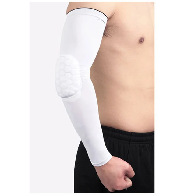 Protective Padded Compression Arm Sleeve Or Elbow Support Pads For Sports, Color can be customized
Protective Padded Compression Arm Sleeve Or Elbow Support Pads For Sports, Color can be customized