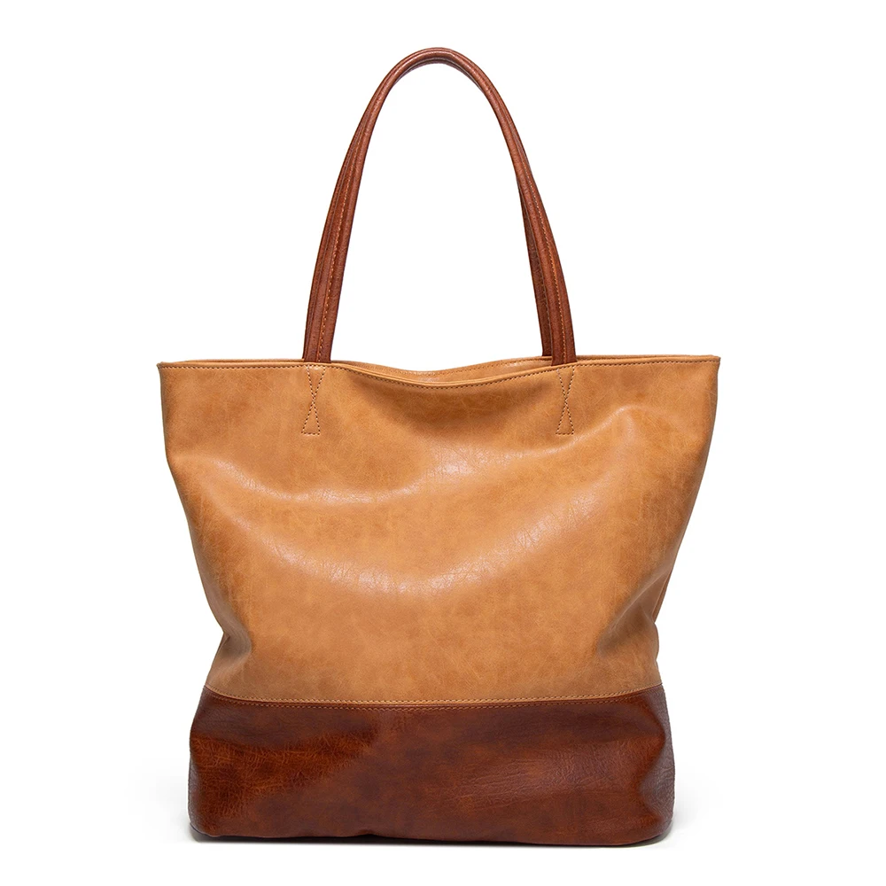 Fashion Women Contrast Color Retro Shoulder Bag Luxury Large Pu Leather Tote Bags, Brown, green, wine red,black
Fashion Women Contrast Color Retro Shoulder Bag Luxury Large Pu Leather Tote Bags, Brown, green, wine red,black