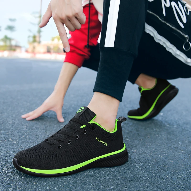 Summer Sneakers Men's Mesh Breathable Sports Shoes Light Foreign Trade Casual Running Shoes
Summer Sneakers Men's Mesh Breathable Sports Shoes Light Foreign Trade Casual Running Shoes