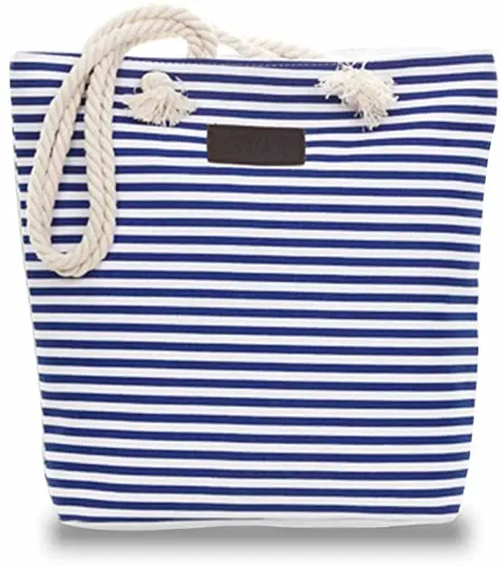 Coated woman ladies canvas beach bag ladies shopper tote for travel with cotton rope handle, Various
Coated woman ladies canvas beach bag ladies shopper tote for travel with cotton rope handle, Various
