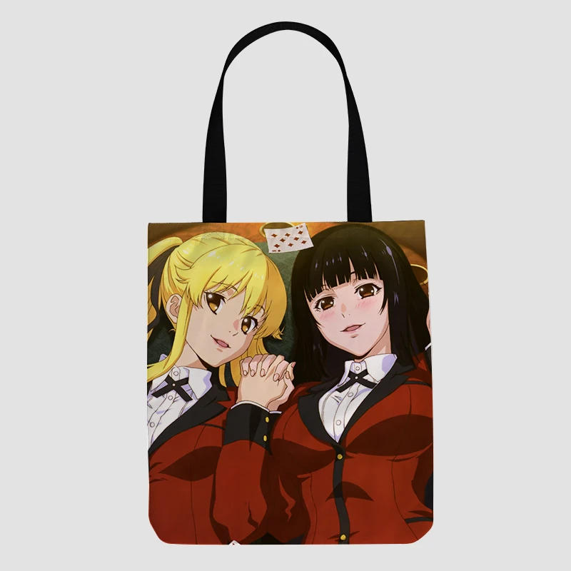 custom Kakegurui on demand image fashion foldable sling handbags shopping canvas bag
custom Kakegurui on demand image fashion foldable sling handbags shopping canvas bag