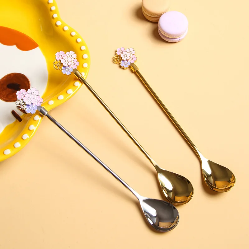 Coffee Dessert Custom Set Small Korean Long Handle Gift Metal Silver Brass Stainless Steel Gold Tea Spoon, Silver / black / rose gold
Coffee Dessert Custom Set Small Korean Long Handle Gift Metal Silver Brass Stainless Steel Gold Tea Spoon, Silver / black / rose gold
