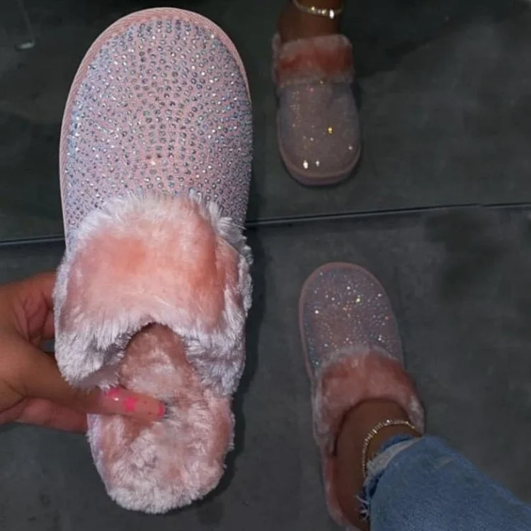 Autumn Winter Women Bling House Slippers Fur Fashion Warm Shoes Woman Flats Female Slides Home Furry Slippers Bedroom 2021 2021, Black, green, pink, purple, grey
Autumn Winter Women Bling House Slippers Fur Fashion Warm Shoes Woman Flats Female Slides Home Furry Slippers Bedroom 2021 2021, Black, green, pink, purple, grey