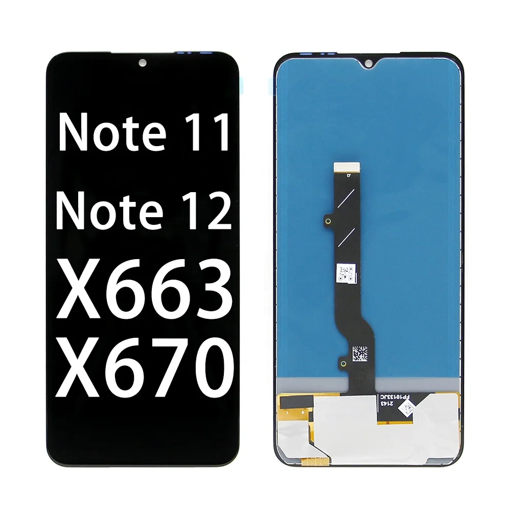 For Infinix Note 12 G96 X670 LCD Display Touch Screen For Infinix Note 11 LCD X663 X671 X676 Screen Touch Panel
For Infinix Note 12 G96 X670 LCD Display Touch Screen For Infinix Note 11 LCD X663 X671 X676 Screen Touch Panel