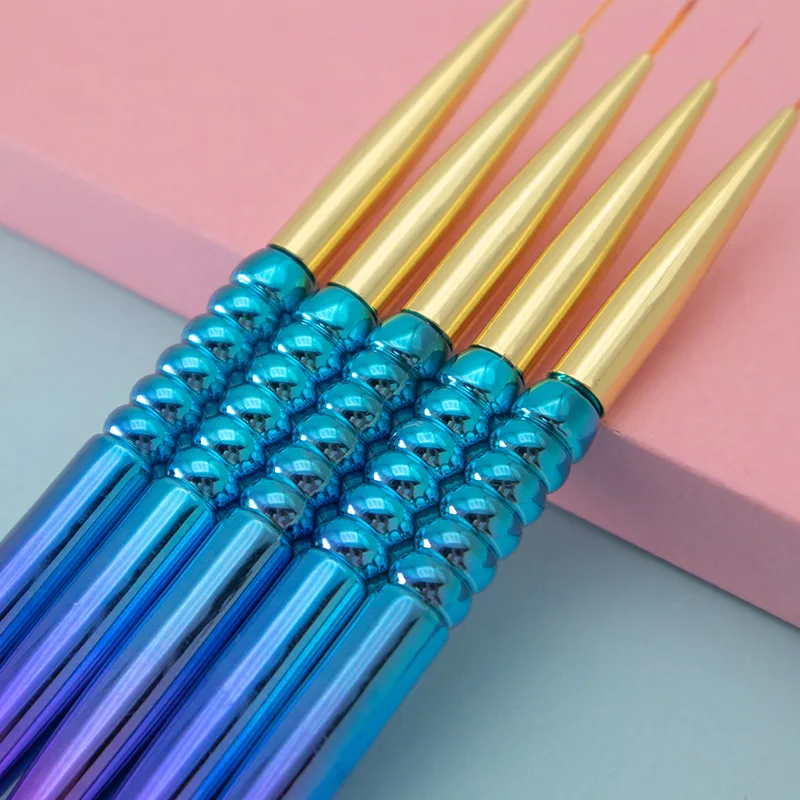 1PC OEM Professional Nail Art Liner Brushes Rainbow Professional Brush for Nail Salon
1PC OEM Professional Nail Art Liner Brushes Rainbow Professional Brush for Nail Salon