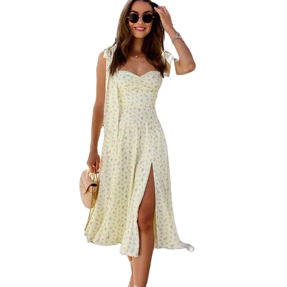 Floral Open Back Sexy Dress Sexy Fashion Lace-Up Women's clothing Printed Open Back Split Long Skirt Female Dress ZCX
Floral Open Back Sexy Dress Sexy Fashion Lace-Up Women's clothing Printed Open Back Split Long Skirt Female Dress ZCX