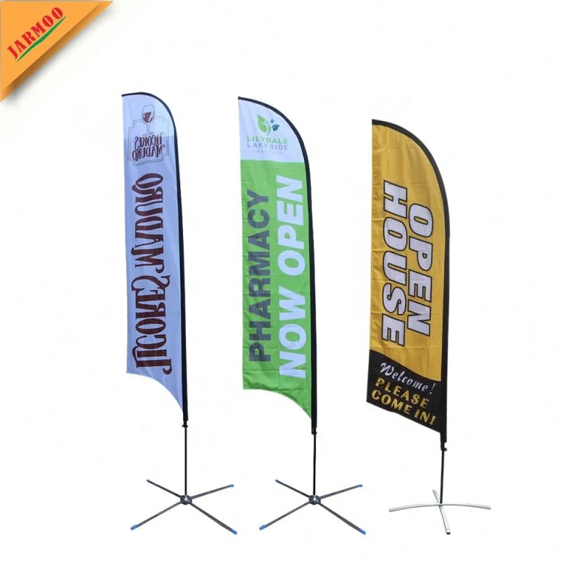 Feather Flags Advertising Banner Printing Blade Wind Flag Banner