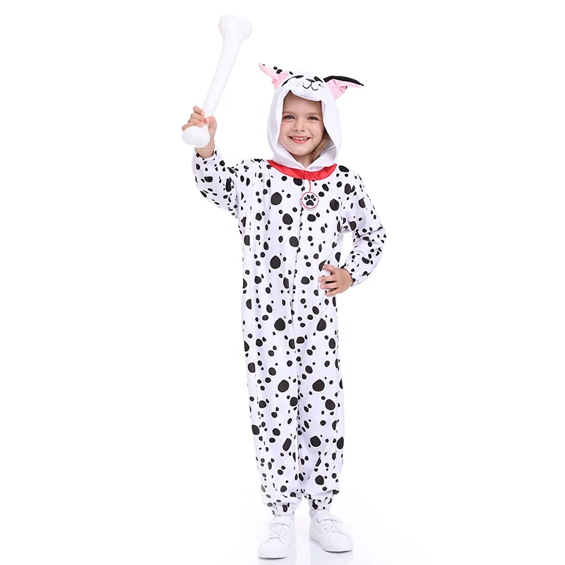 Puppy Dog Pajamas Dalmatians Costume Halloween Animal Spotty Dog Jumpsuit Carnival Cosplay Dress Up For Boys Girls, As picture
Puppy Dog Pajamas Dalmatians Costume Halloween Animal Spotty Dog Jumpsuit Carnival Cosplay Dress Up For Boys Girls, As picture