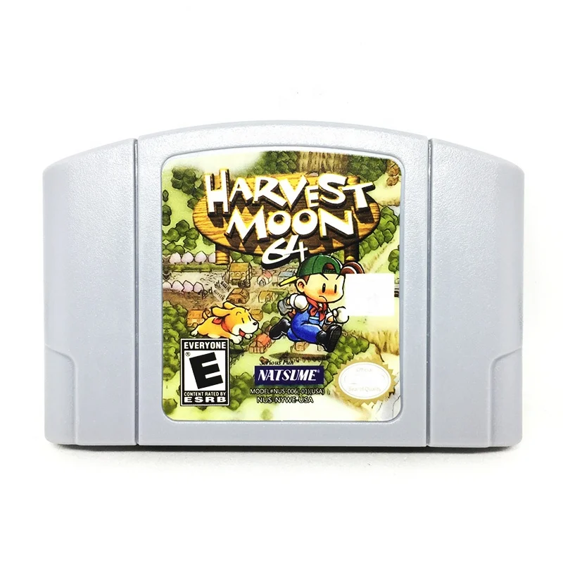 In Stock USA Version English Language Retro Video Games Cards N64 Games Harvest Moon
In Stock USA Version English Language Retro Video Games Cards N64 Games Harvest Moon