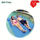 Pink Flamingo Inflatable Water Swimming Pool Inflatable Pool Float Mat for Adults