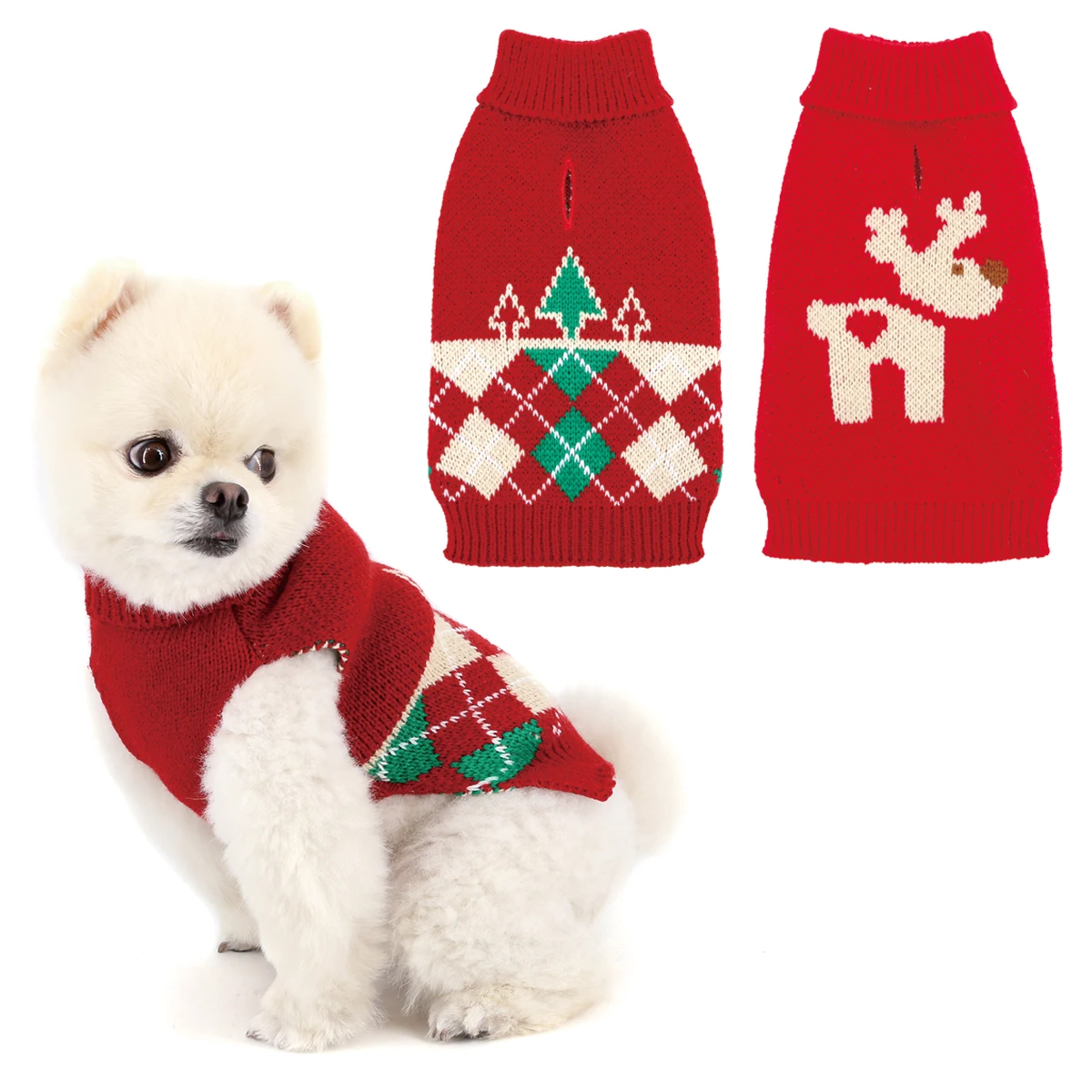 Wholesales Custom New Style Winter Cartoon Cute Sweater Pet Apparel Dog Designer Clothes Christmas
Wholesales Custom New Style Winter Cartoon Cute Sweater Pet Apparel Dog Designer Clothes Christmas