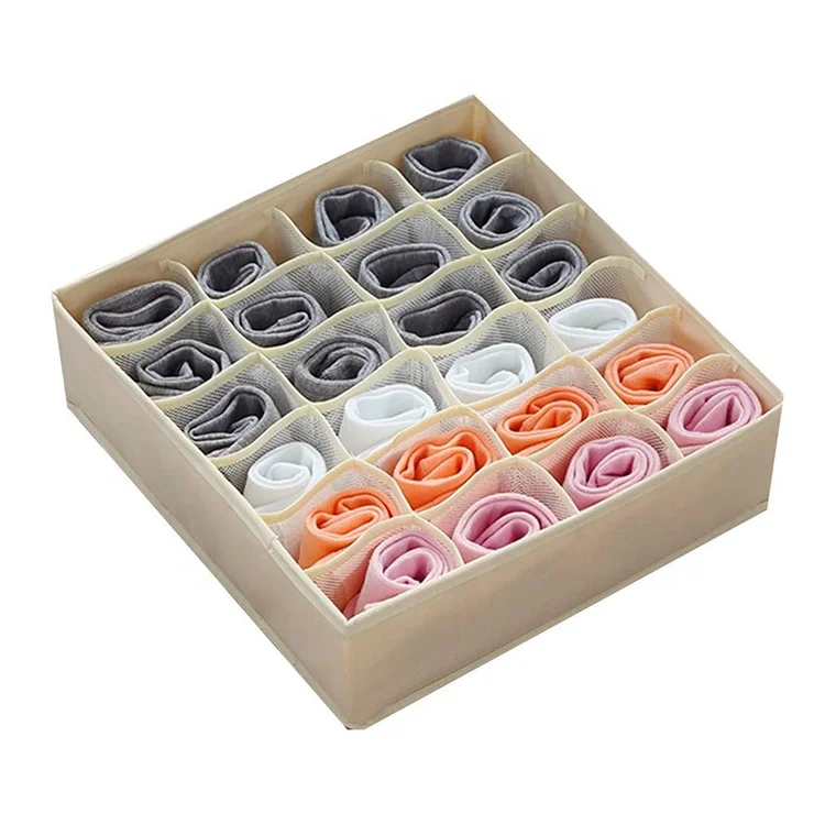 Foldable Fabric Closet Organizer Drawer Divider Room Organization for Underware, Customized color
Foldable Fabric Closet Organizer Drawer Divider Room Organization for Underware, Customized color