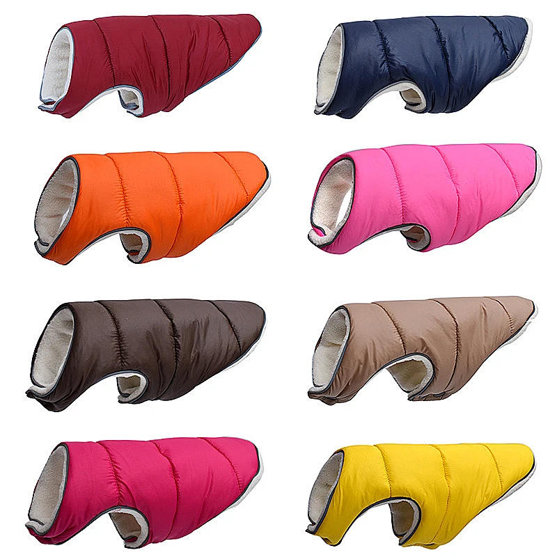 Warm Winter Dog Clothes Reflective Puppy Clothing Vest Comfortable Fleece Pet Jacket Coat For Small Medium Large Dogs 2020
Warm Winter Dog Clothes Reflective Puppy Clothing Vest Comfortable Fleece Pet Jacket Coat For Small Medium Large Dogs 2020