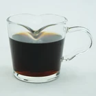 Handmade Mini OEM Custom Logo Printing Espresso Glass Coffee Cup