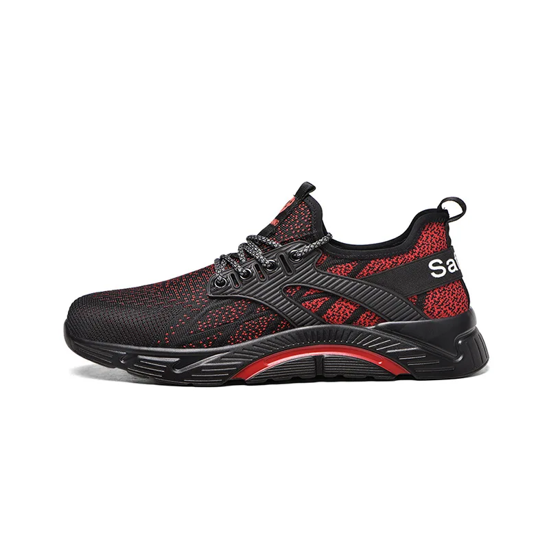 Men's Safety Shoes Anti-Static Steel Toe Anti Puncture Industrial Work Shoes Breathable Running Shoes, As show
Men's Safety Shoes Anti-Static Steel Toe Anti Puncture Industrial Work Shoes Breathable Running Shoes, As show