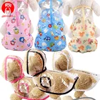 Fashion Pet Clothes Dog Raincoat Transparent Rain Coat Waterproof Pets Raincoats Small Dogs Clothing XS-2XL