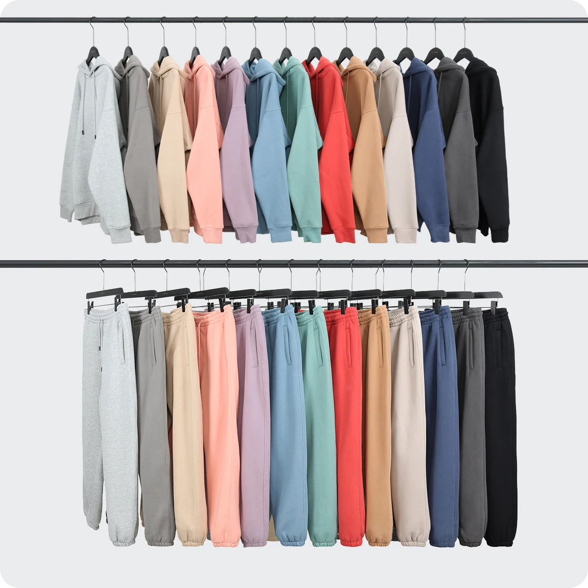 Drop shipping Wholesale 100% cotton plain unisex women men 2 two piece set sweatshirt jogger pants sweat Jogging suit sets, Customized color
Drop shipping Wholesale 100% cotton plain unisex women men 2 two piece set sweatshirt jogger pants sweat Jogging suit sets, Customized color