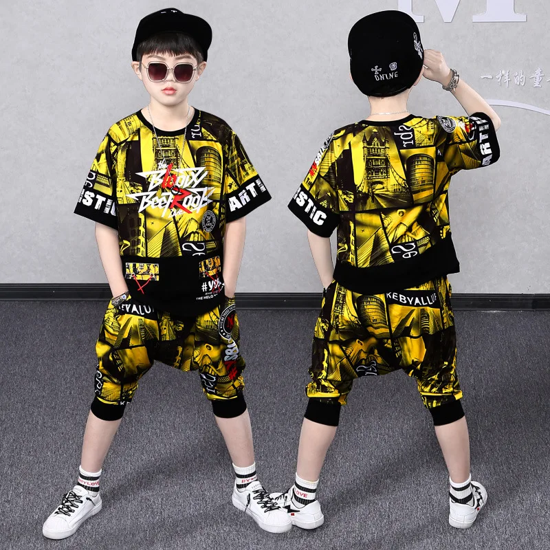 2021 Children Suit 4-16 Years Children Baby Boy Cartoon Fashion Casual Suit Color Matching Sleeves 2pcs Suit boys Clothing Set
2021 Children Suit 4-16 Years Children Baby Boy Cartoon Fashion Casual Suit Color Matching Sleeves 2pcs Suit boys Clothing Set