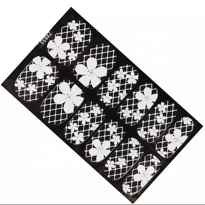 3D Flower White Lace Nail Art Stickers Decoration Full Cover Nail Foils Wraps Adhesive Nail Decals Bride henna stickers
3D Flower White Lace Nail Art Stickers Decoration Full Cover Nail Foils Wraps Adhesive Nail Decals Bride henna stickers