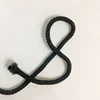 YRD04 Factory promotional custom 5mm 6mm black polyester cord for string bags