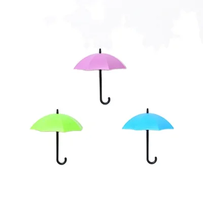 Creative 3 PCs Home Decorative Modern Simple Umbrella Shape Hanging Hooks Wall Mounted Sticker Hanger Seamless Home Hooks
Creative 3 PCs Home Decorative Modern Simple Umbrella Shape Hanging Hooks Wall Mounted Sticker Hanger Seamless Home Hooks