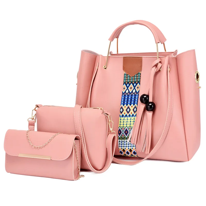 Wholesale Custom Logo Leather Luxury Pink Shoulder Lady Hand Bag Set Female Purse And Handbag For Women, 6 color
Wholesale Custom Logo Leather Luxury Pink Shoulder Lady Hand Bag Set Female Purse And Handbag For Women, 6 color