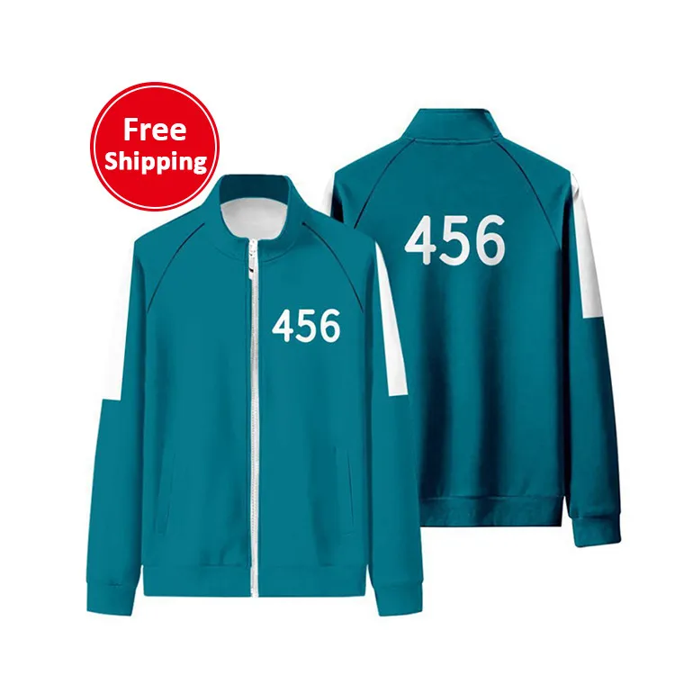 Park Hae Soo's same sports jacket squidgame halloween new full squid game costume suit clothes jacket jumpsuit outfit cosplay
Park Hae Soo's same sports jacket squidgame halloween new full squid game costume suit clothes jacket jumpsuit outfit cosplay