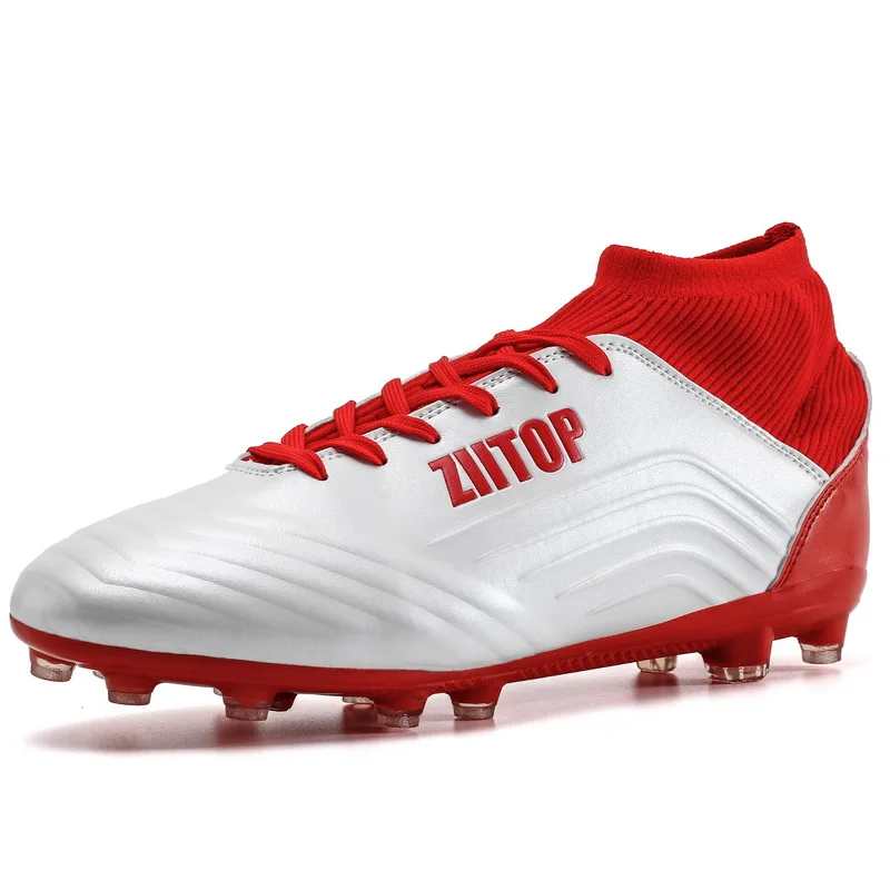 Outdoor Men Boys High Ankle Kids Cleats Training Sport Sneakers Soccer Shoes Football Boots Size 39-46 Dropshipping, White, black red, yellow
Outdoor Men Boys High Ankle Kids Cleats Training Sport Sneakers Soccer Shoes Football Boots Size 39-46 Dropshipping, White, black red, yellow