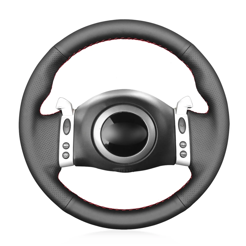 Hand Stitching Artificial Leather Steering Wheel Cover for Mini Cooper Hatchback R50 R52 R53 2001-2006 Convertible 2004-2008
Hand Stitching Artificial Leather Steering Wheel Cover for Mini Cooper Hatchback R50 R52 R53 2001-2006 Convertible 2004-2008