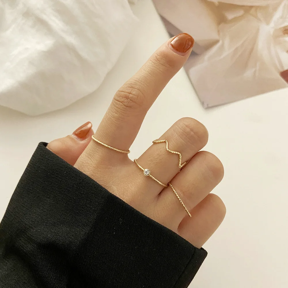 2021 Personality Creative Simple 8pcs Geometric Band Ring Set Geometric Index Finger Ring Set
2021 Personality Creative Simple 8pcs Geometric Band Ring Set Geometric Index Finger Ring Set