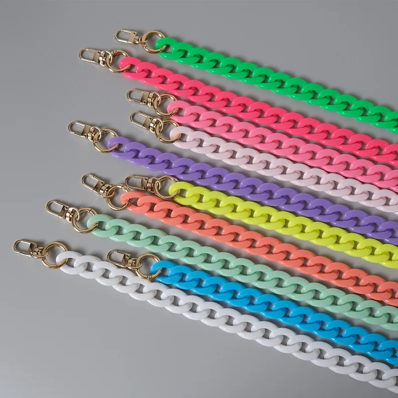 ZONESIN Luxury Solid Crossbody Purse Strap Resin Acrylic Chains For Bags, 11 colors in stock
ZONESIN Luxury Solid Crossbody Purse Strap Resin Acrylic Chains For Bags, 11 colors in stock