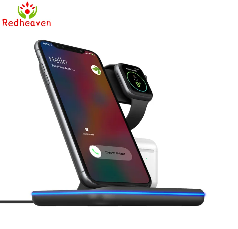 2020 Latest Product Cellphone 3 In 1 Wireless Charger Multi-Functional Portable Wireless Charging For Iphone Earbuds For Airpod, Black white
2020 Latest Product Cellphone 3 In 1 Wireless Charger Multi-Functional Portable Wireless Charging For Iphone Earbuds For Airpod, Black white