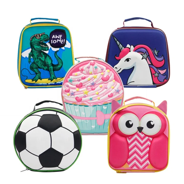 Customized EVA lovely cartoon animal mini kids insulated school lunch cooler bag soccer thermal lunch box for children, Customized color
Customized EVA lovely cartoon animal mini kids insulated school lunch cooler bag soccer thermal lunch box for children, Customized color