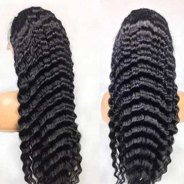 Raw Virgin Brazilian Remy Hair HD Transparent Lace Wig 10-30 Inch 13x6 Deep Wave Lace Front Human Hair Wigs For Black Women, Natural color lace wig
Raw Virgin Brazilian Remy Hair HD Transparent Lace Wig 10-30 Inch 13x6 Deep Wave Lace Front Human Hair Wigs For Black Women, Natural color lace wig