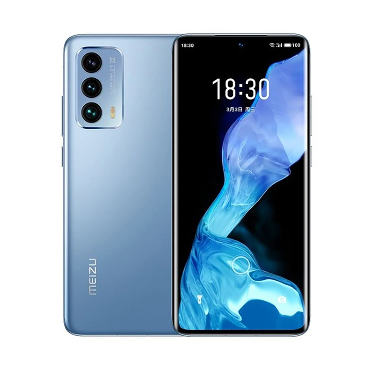 New for Meizu 18 5G Mobile Phone Snapdragon 888 Octa Core 120Hz 6.2" AMOLED 64MP Camera 36W Super mCharge Smart Phone
New for Meizu 18 5G Mobile Phone Snapdragon 888 Octa Core 120Hz 6.2" AMOLED 64MP Camera 36W Super mCharge Smart Phone