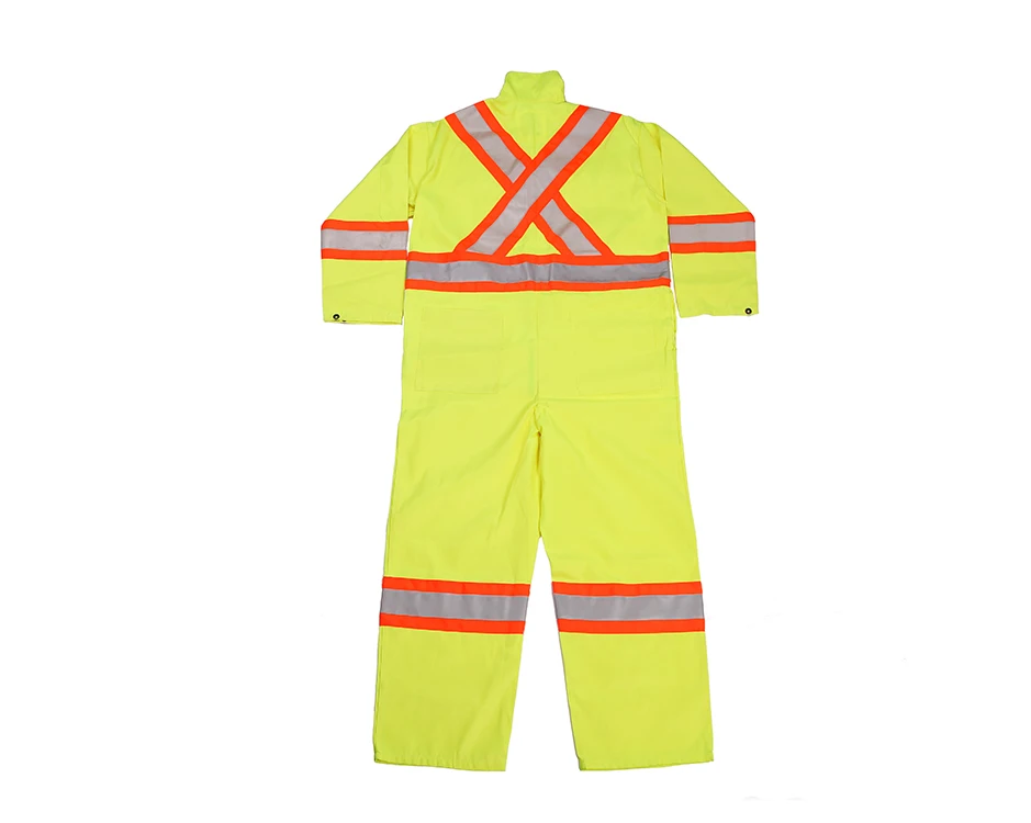 Glory Hi vis workwear Reflective overalls for men Safety Coveralls