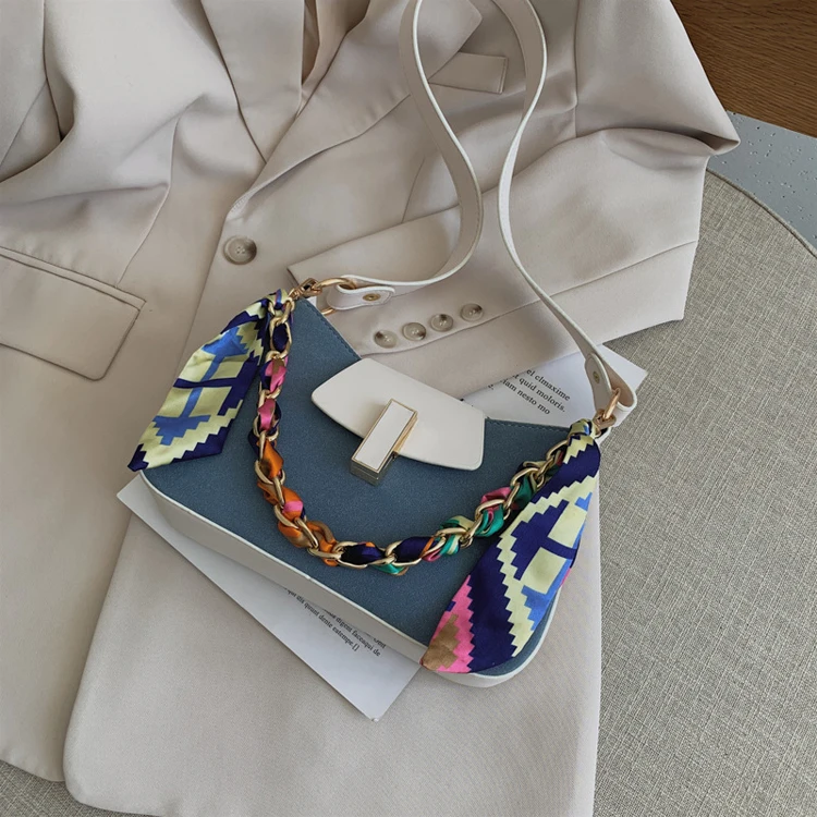 2020 new retro armpit bag French style leather shoulder underarm bag with scarf, Blue,black,brown,beige
2020 new retro armpit bag French style leather shoulder underarm bag with scarf, Blue,black,brown,beige