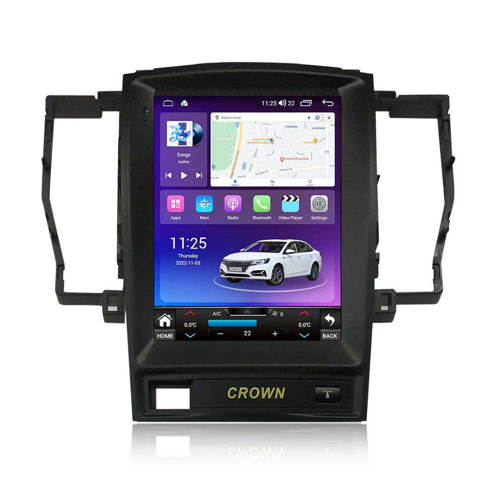 Android 11 9.7 Inch Tesla Car Radio Video DVD Player For Toyota crown 2005-2009 Audio System Gps Navigation
Android 11 9.7 Inch Tesla Car Radio Video DVD Player For Toyota crown 2005-2009 Audio System Gps Navigation