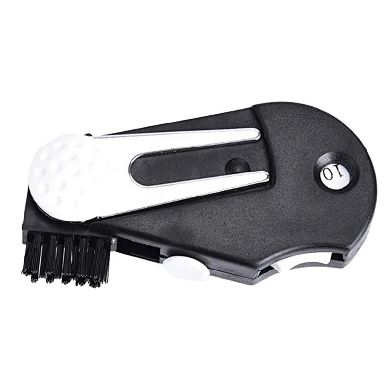 Golf Divot Tool Black Golf Brush Marker Scoring Device Five In One Function Tool Golf Green Fork, Black, customized
Golf Divot Tool Black Golf Brush Marker Scoring Device Five In One Function Tool Golf Green Fork, Black, customized