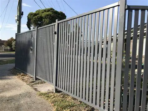 Aluminum Slat Vertical Fence for garden or yard