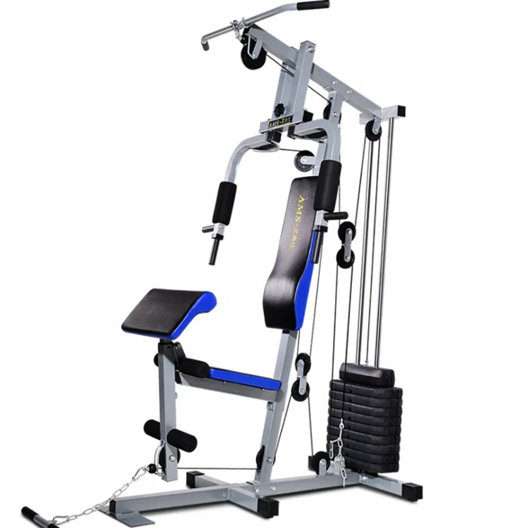 Multifunction Steel Home Gym 100lb Weight Stack Machine Home Gym, exercise chart, Black
Multifunction Steel Home Gym 100lb Weight Stack Machine Home Gym, exercise chart, Black
