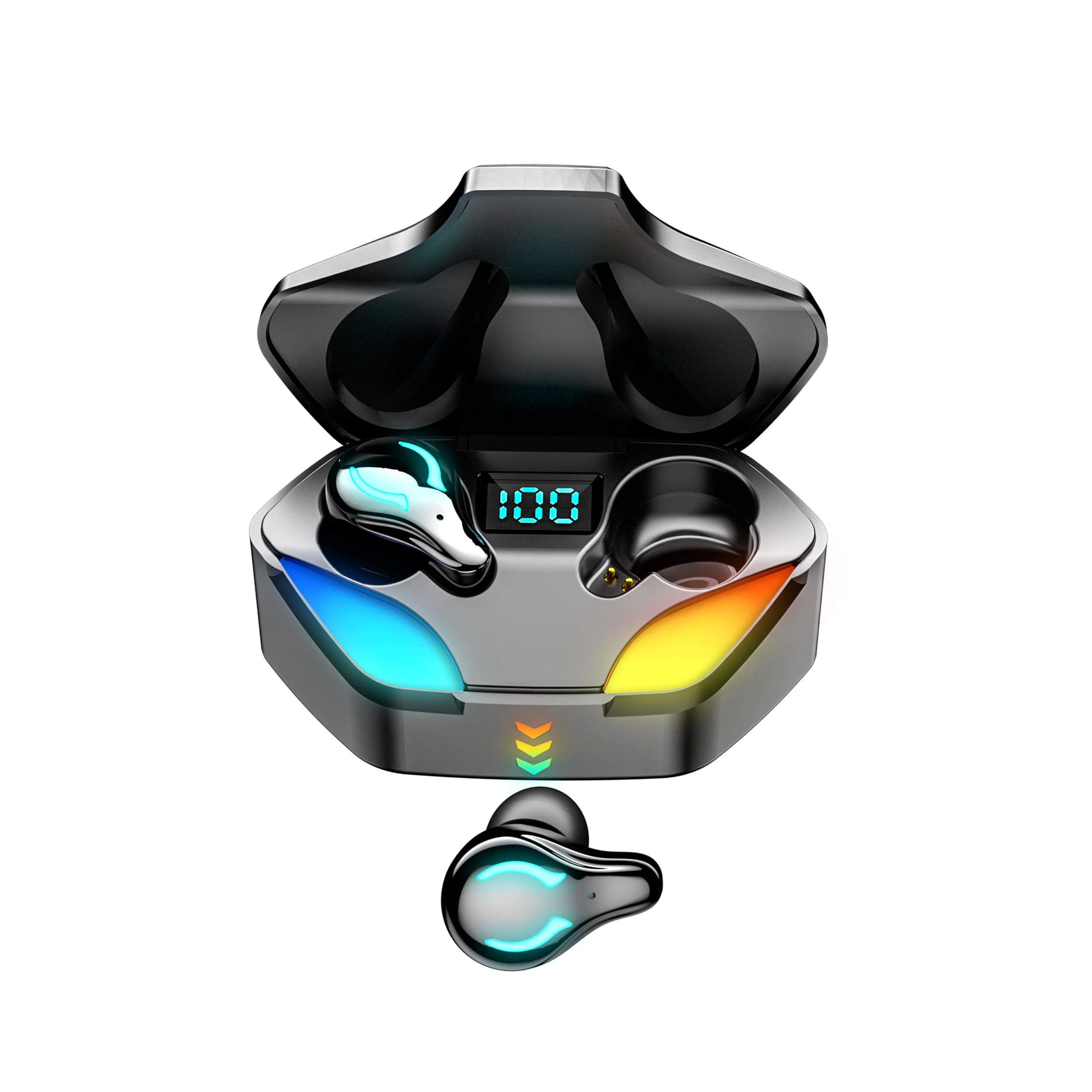 Popular TWS Gaming Earbuds Wireless Headphones For Games Low Latency Headset In-ear With Microphone
Popular TWS Gaming Earbuds Wireless Headphones For Games Low Latency Headset In-ear With Microphone