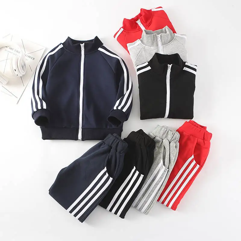 New Spring and autumn boys and girls jacket pants two-piece comfortable sportswear suit, Black / red / grey / navy blue
New Spring and autumn boys and girls jacket pants two-piece comfortable sportswear suit, Black / red / grey / navy blue